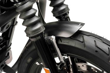 BŁOTNIK PRZEDNI PUIG ALUMINIOWY DO HARLEY DAVIDSON SPORTSTER CZARNY
