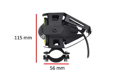 image 12 for HALOGENY LED Z RINGIEM UNIWERSALNE Z PRZEŁĄCZNIKIEM KOMPLET 2SZT.
