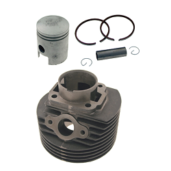 CYLINDER ŻELIWNY RMS EVOK PIAGGIO VESPA PK 125 55MM 2T