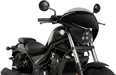 SZYBA OWIEWKA TURYSTYCZNA / SZYBA BATWING PUIG DO HONDA CMX500 20-21 LEKKO PRZYCIEMNIONA