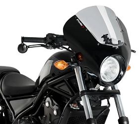 SZYBA OWIEWKA DARK NIGHT PUIG DO HONDA CMX500 REBEL 17- LEKKO PRZYCIEMNIONA