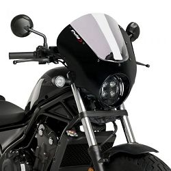 SZYBA OWIEWKA DARK NIGHT PUIG DO HONDA CMX500 REBEL 20- LEKKO PRZYCIEMNIONA