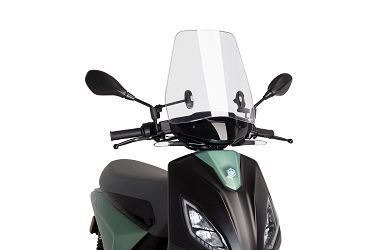 SZYBA OWIEWKA PUIG DO PIAGGIO 1 22 (URBAN) PRZEZROCZYSTA