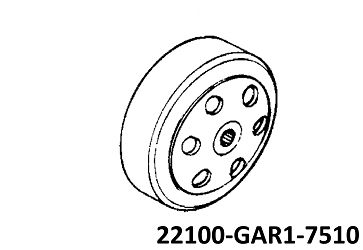 BĘBEN SPRZĘGŁA ODŚRODKOWEGO 22100-GAR1-7510