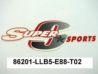 NAKLEJKA OBUDOWY BOCZNA 86201-LLB5-E88-T02