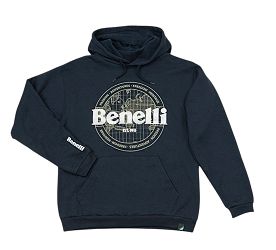 BLUZA Z KAPTUREM BENELLI BLU NAVY ROZMIAR XL