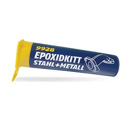 KLEJ PLASTELINA MANNOL EPOXIDKITT STAHL+METALL 2 SKŁADNIKOWY