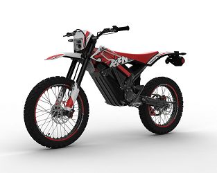  MOTOROWER ELEKTRYCZNY RFN ARES RS CZERWONY (Z HOMOLOGACJĄ) 2023