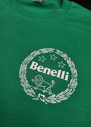 KOSZULKA BENELLI ZIELONA ROZMIAR S