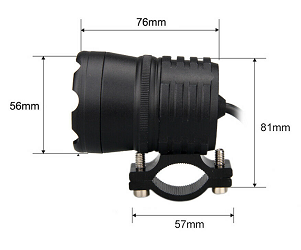 HALOGEN LED 12V 60W POMOCNICZE ŚWIATŁO DO JAZDY DZIENNEJ 1 SZT