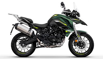image 1 for MOTOCYKL BENELLI TRK 702 ZIELONY (FOREST GREEN) 2024 