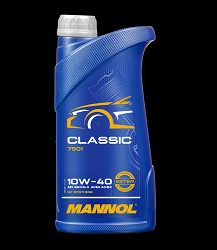 OLEJ SILNIKOWY MANNOL 10W40 4T CLASSIC PÓŁSYNTETYK 1L SAMOCHODY OSOBOWE