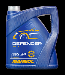 OLEJ SILNIKOWY MANNOL 10W40 4T DEFENDER SEMISYNTETYK 1L SAMOCHODY OSOBOWE