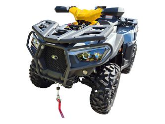 CIĄGNIK ROLNICZY KYMCO MXU 700 EX EPS T3B SREBRNO/ŻÓŁTY 2024 LAADRH NH263FA