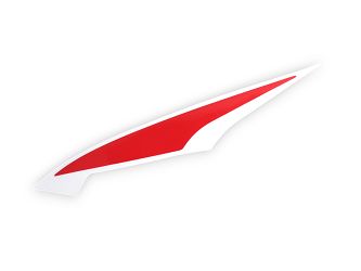 NAKLEJKA OSŁONY PRZEDNIEJ MAŁA LEWA BW00 SRT800S SRT800SX