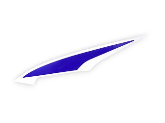NAKLEJKA OSŁONY PRZEDNIEJ MAŁA LEWA E600 SRT800S SRT800SX