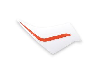 NAKLEJKA OSŁONY PRZEDNIEJ PRAWEJ BH00 TRX125