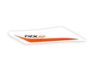 NAKLEJKA OSŁONY TYLNEJ LEWEJ 71BH00 TRX125