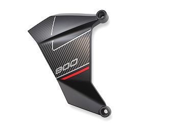 OSŁONA CHŁODNICY LEWA CZARNA Z NAKLEJKAMI 10Z SRT800S SRT800SX