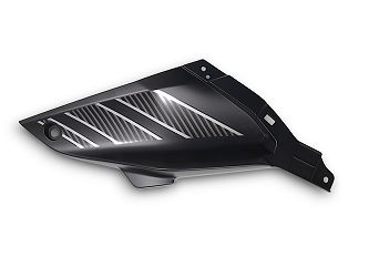 OSŁONA PRAWA PRZEDNIA CZARNA Z NAKLEJKAMI SRT800S SRT800SX