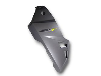 OSŁONA PRZEDNIA LEWA SREBRNA Z NAKLEJKAMI 05Z SVT650 SVT650X
