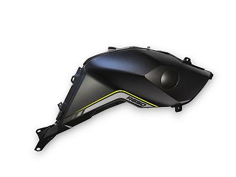 OSŁONA ZBIORNIKA PALIWA PRAWA CZARNA Z NAKLEJKAMI 05Z SVT650 SVT650X