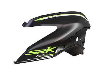 OSŁONA ZBIORNIKA TYLNA LEWA CZARNA SRK125S