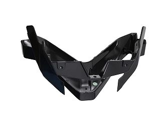 image 4 for RAMKA PRZEDNIEJ LAMPY CZARNA SRT800S SRT800SX 