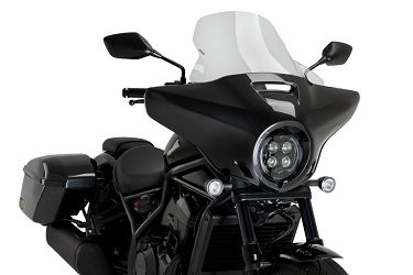 SZYBA DROGOWA DO MOTOCYKLA HONDA CMX 1100T REBEL 2023 PRZEZROCZYSTA
