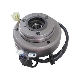 STOJAN ALTERNATORA Z KOŁEM MAGNESOWYM YX120 W120 APOLLO RXF OPEN