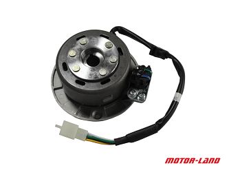 STOJAN ALTERNATORA Z KOŁEM MAGNESOWYM YX150 W150 APOLLO RXF FREERIDE