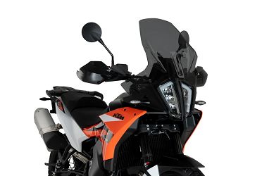 SZYBA TURYSTYCZNA PUIG DO KTM 890 ADVENTURE/R/790 ADVENTURE MOCNO PRZYCIEMNIONA