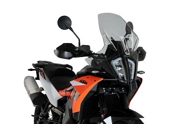 SZYBA TURYSTYCZNA PUIG DO KTM 890 ADVENTURE/R/790 ADVENTURE LEKKO PRZYCIEMNIONA