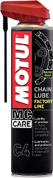 SMAR DO ŁAŃCUCHA MOTUL CHAIN LUBE FACTORY LINE C4 400ML