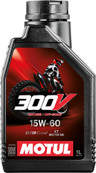 OLEJ SILNIKOWY MOTUL 300V 15W60 4T SYNTETYCZNY 1L