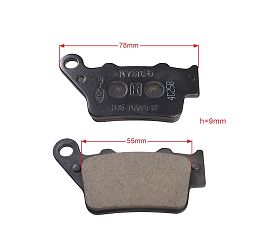 image 2 for KLOCKI HAMULCOWE TYLNE KYMCO SKYTOWN 125 
