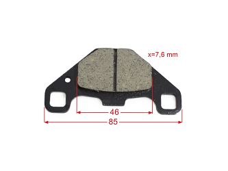 image 3 for KLOCKI HAMULCOWE TYLNE ATV 250