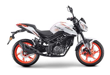 MOTOCYKL QJMOTOR TRX 125 CBS BIAŁY 2025