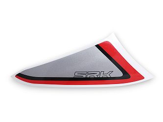 NAKLEJKA PRAWEJ TYLNEJ OSŁONY GÓRNA SRK125R