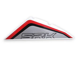 NAKLEJKA PRAWEJ PRZEDNIEJ OWIEWKI DOLNA SRK125R