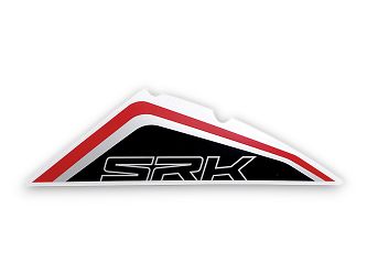 NAKLEJKA PRAWEJ PRZEDNIEJ OWIEWKI DOLNA SRK125R