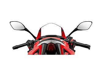 image 3 for LUSTERKO PRAWE SRK125R 