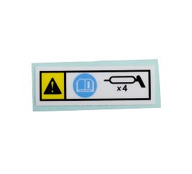 NAKLEJKA INFORMACYJNA - SMAROWANIE SFA1000 SFA600