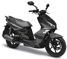 MOTOROWER KYMCO SUPER 8 50 SZARY 2025