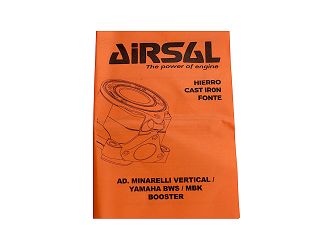 image 6 for CYLINDER ŻELIWNY AIRSAL MINARELLI 70CC 