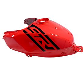 ZBIORNIK PALIWA CZERWONY Z NAKLEJKAMI SRT550SX SRT600SX
