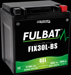 AKUMULATOR ŻELOWY BEZOBSŁUGOWY FULBAT FIX30L-BS