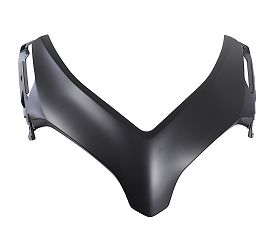 OSŁONA GÓRNA LAMPY PRZEDNIEJ CZARNA MTX125