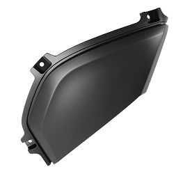 OSŁONA PRZEDNIA PRAWA DOLNA CZARNA MTX125