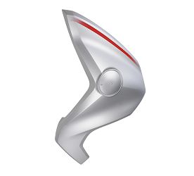 OSŁONA PRZEDNIA PRAWA ŚRODKOWA SREBRNA MTX125